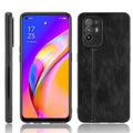 Shockproof Sewing Cow Skin Texture PC + PU + TPU Case