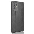 Shockproof Sewing Cow Skin Texture PC + PU + TPU Case