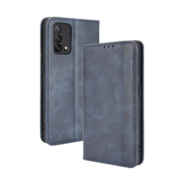 Magnetic Buckle Retro Crazy Horse Texture Horizontal Flip Leather Case with Holder & Card Slots & Photo Frame
