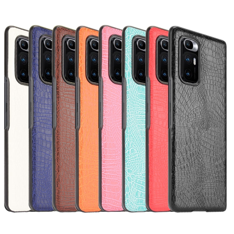 Shockproof Crocodile Texture PC + PU Case