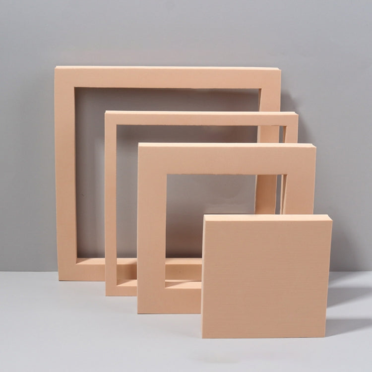 Geometric Cube Solid Color Photography Photo Background Table Shooting Foam Props — 18 x 2cm Hexagon