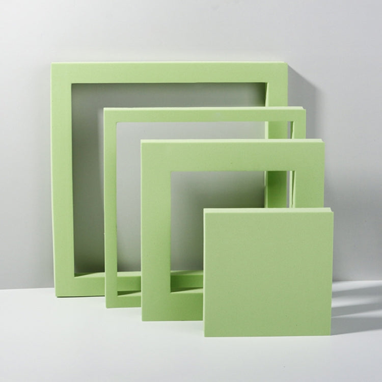 Geometric Cube Solid Color Photography Photo Background Table Shooting Foam Props — Cuboid Doo
