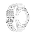 Silicone Integrated Translucent Replacement Strap Watchband