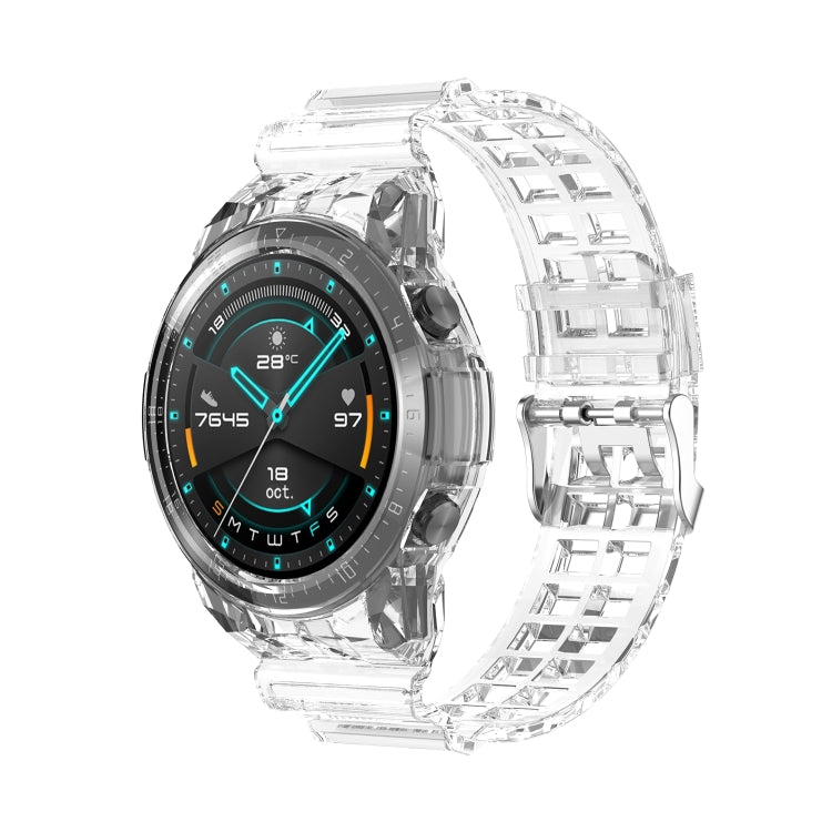 Silicone Integrated Translucent Replacement Strap Watchband