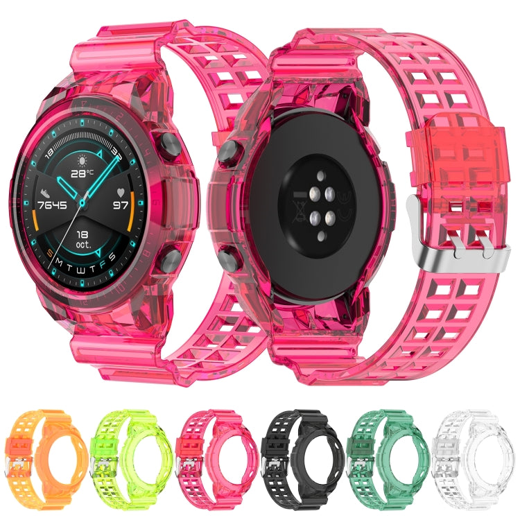 Silicone Integrated Translucent Replacement Strap Watchband