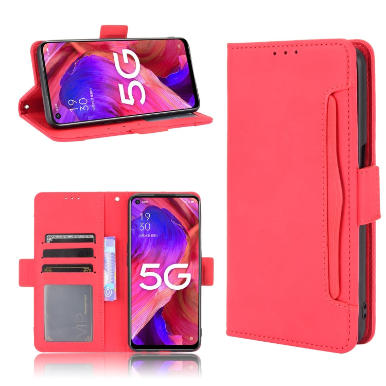 Skin Feel Calf Pattern Horizontal Flip Leather Case with Holder & Card Slots & Photo Frame — For Xiaomi Redmi Note  10 5G