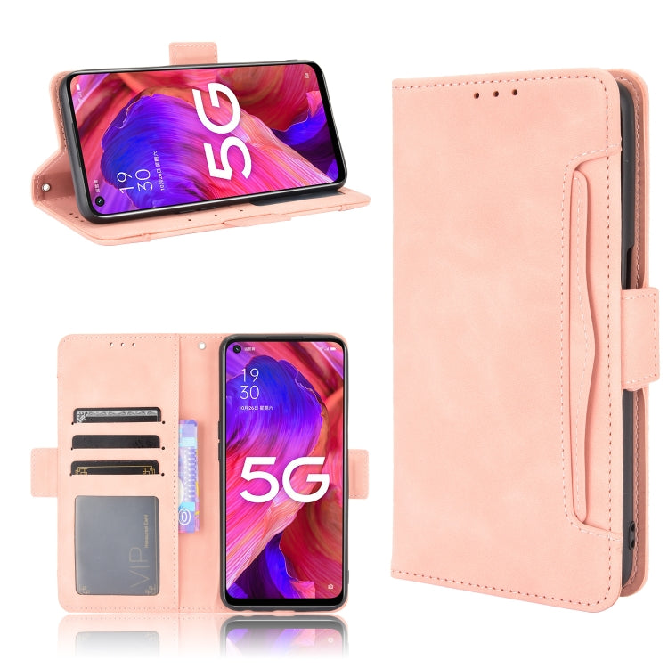 Skin Feel Calf Pattern Horizontal Flip Leather Case with Holder & Card Slots & Photo Frame — For Huawei P50