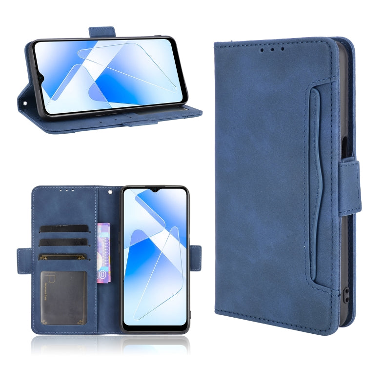Skin Feel Calf Pattern Horizontal Flip Leather Case with Holder & Card Slots & Photo Frame — For Motorola Moto G50