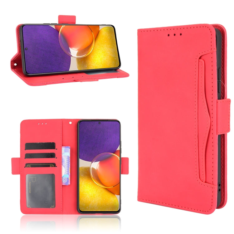 Skin Feel Calf Pattern Horizontal Flip Leather Case with Holder & Card Slots & Photo Frame