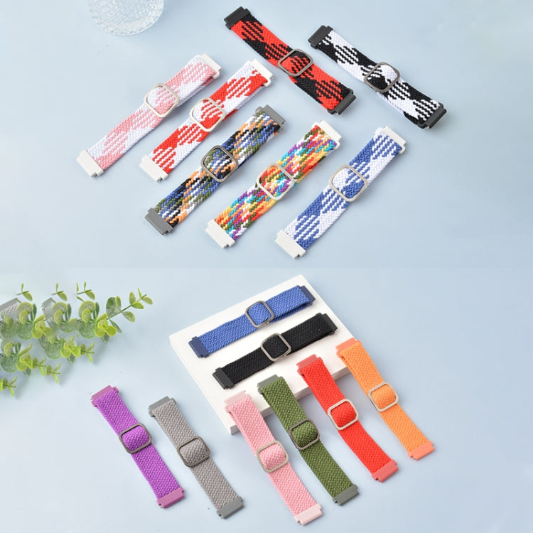 Universal Adjustable Nylon Braided Elasticity Replacement Strap Watchband