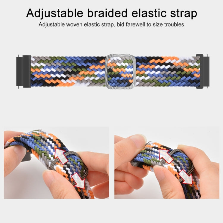 Universal Adjustable Nylon Braided Elasticity Replacement Strap Watchband