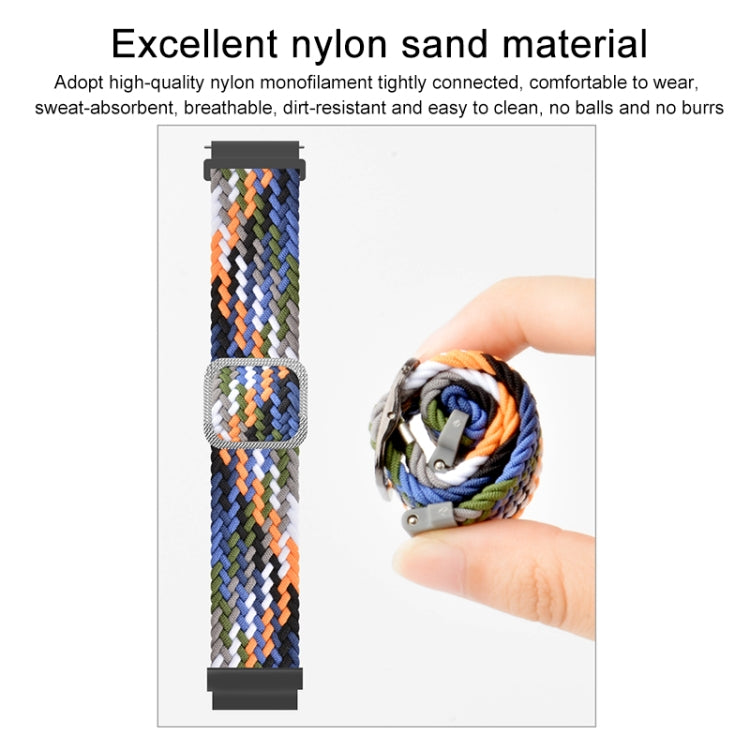 Universal Adjustable Nylon Braided Elasticity Replacement Strap Watchband