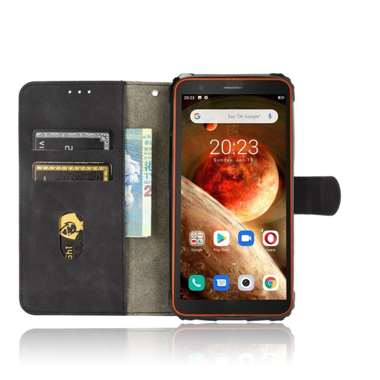Solid Color Skin Feel Magnetic Buckle Horizontal Flip Calf Texture PU Leather Case with Holder & Card Slots & Wallet