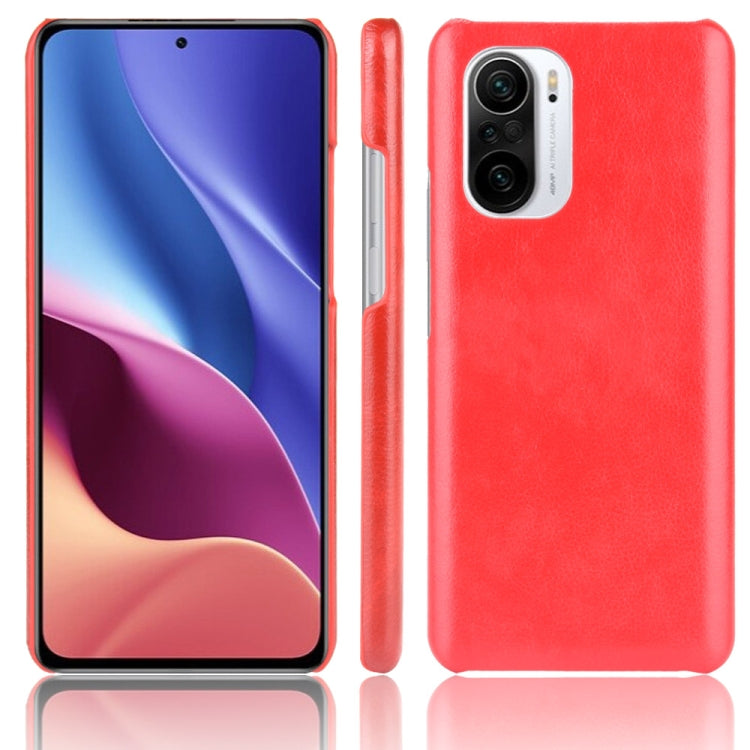 Shockproof Litchi Texture PC + PU Case, For Sharp Aquos R6 SH-51B