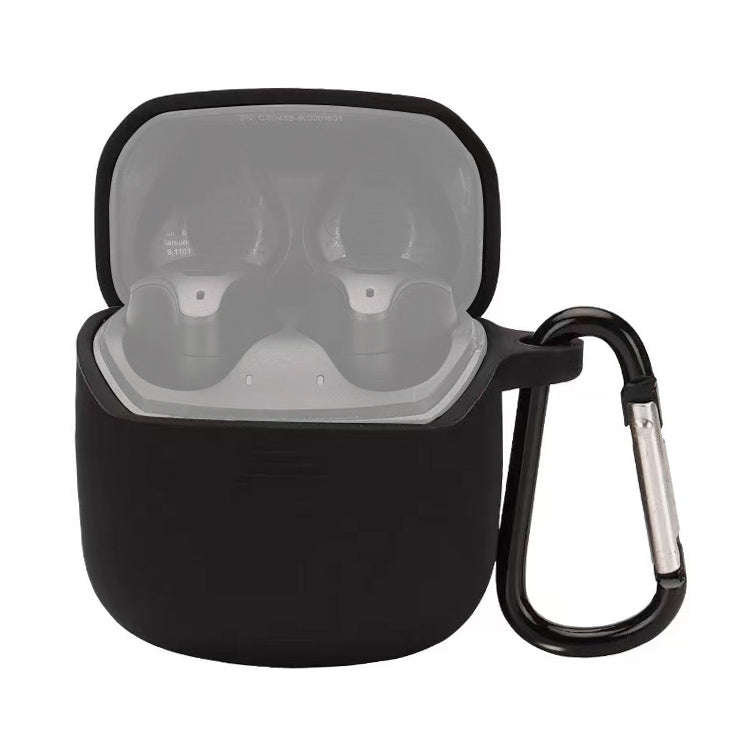 Silicone Earphone Protective Case for JBL Club Pro + TWS, with Hook — Grass Green