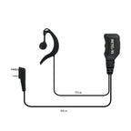 RETEVIS R-111 G Type PTT Adjustable Volume Earphone Microphone for H-777/RT-5R/RT1/RT2/RT5