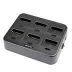 RETEVIS RTC22 Multi-function Six-Way Walkie Talkie Charger for Retevis RT22
