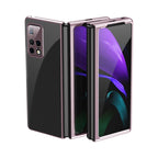 Ultra-thin Electroplated Transparent Folding Case