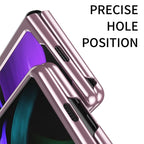 Ultra-thin Electroplated Transparent Folding Case