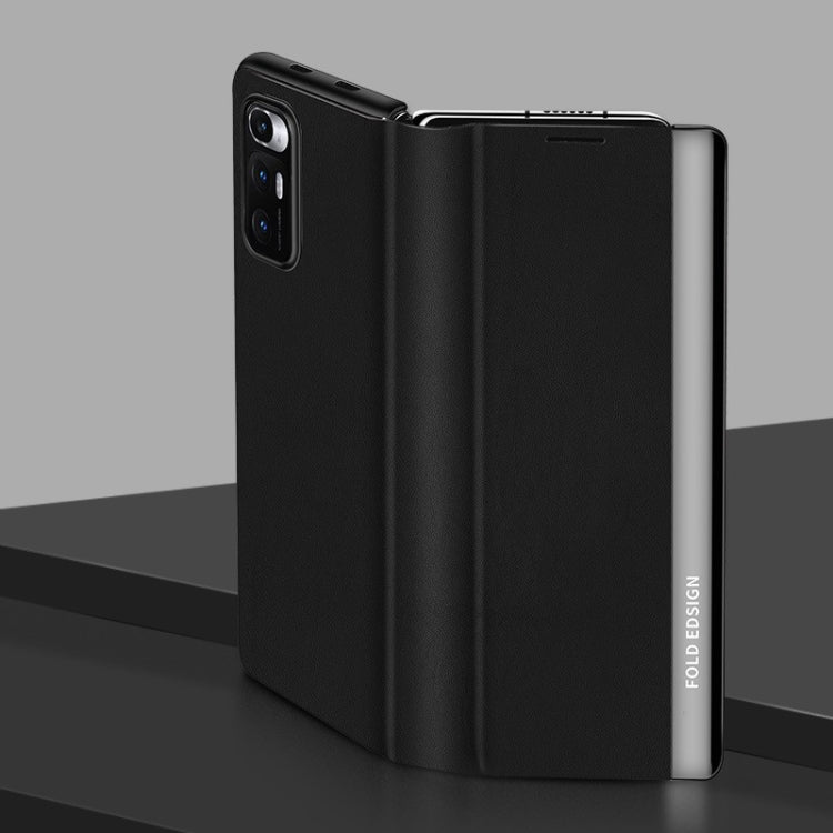 Matte First Layer Cowhide Folding Leather Case
