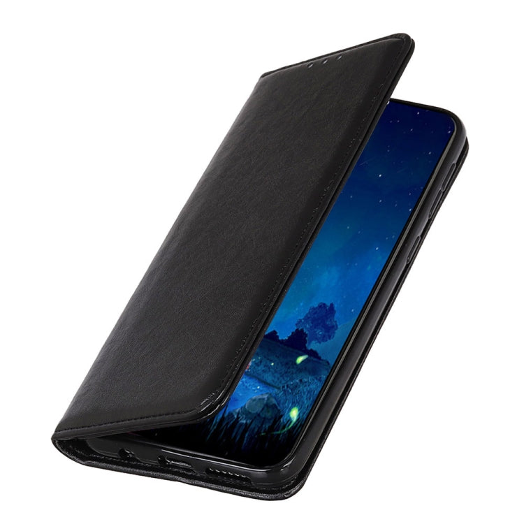 Magnetic Crazy Horse Texture Horizontal Flip Leather Case with Holder & Card Slots & Wallet, For ZET Blade A51