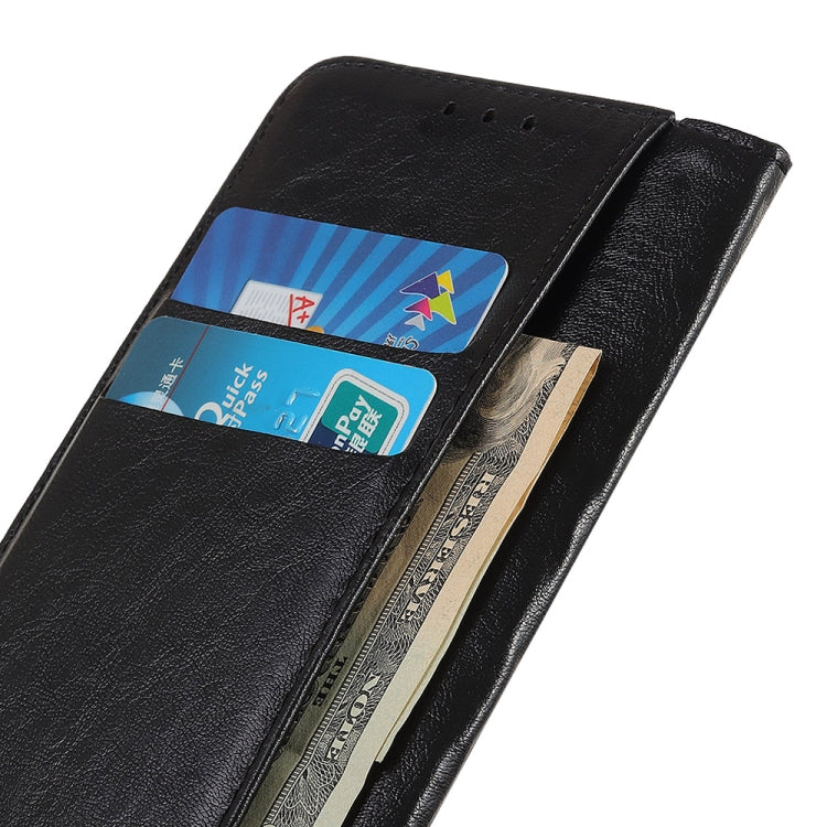 Magnetic Crazy Horse Texture Horizontal Flip Leather Case with Holder & Card Slots & Wallet, For ZET Blade A51