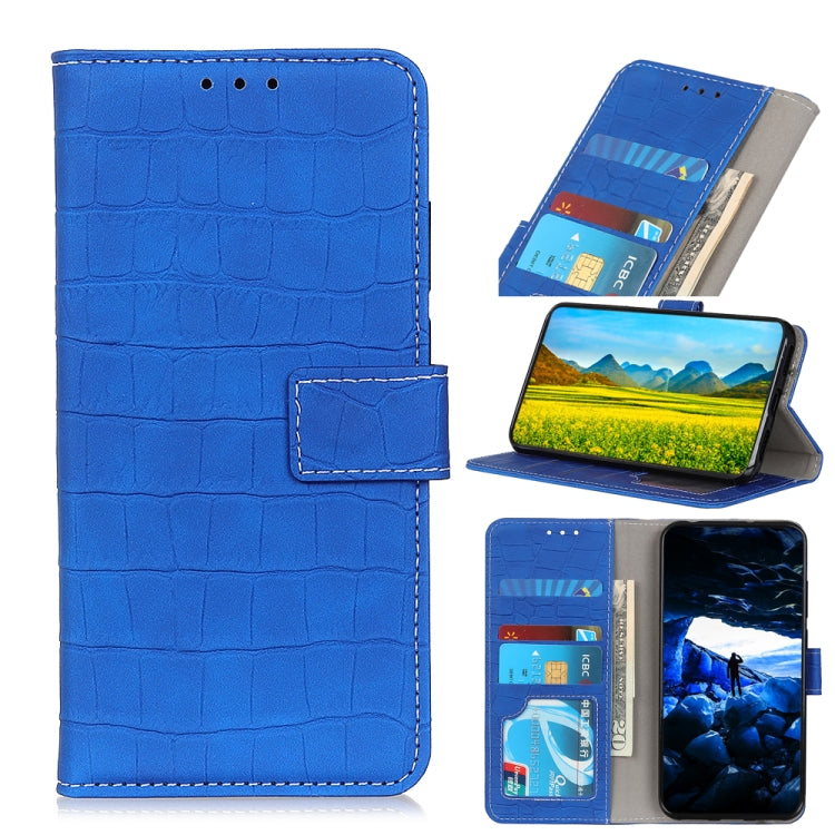 Magnetic Crocodile Texture Horizontal Flip Leather Case with Holder & Card Slots & Wallet, For Wiko Y62