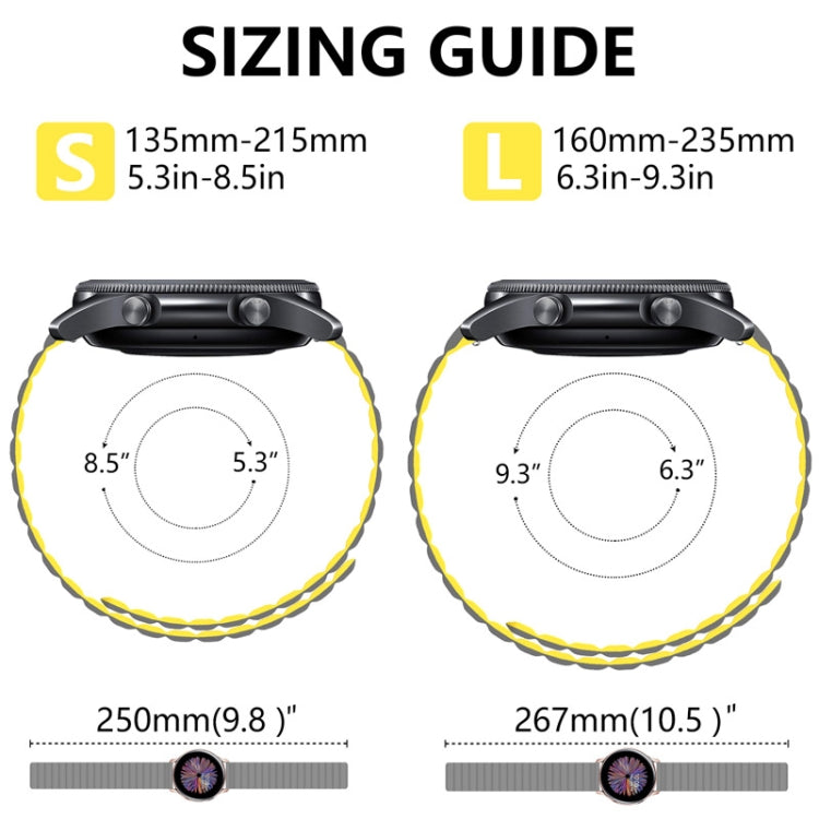 Universal Silicone Magnetic Replacement Strap Watchband