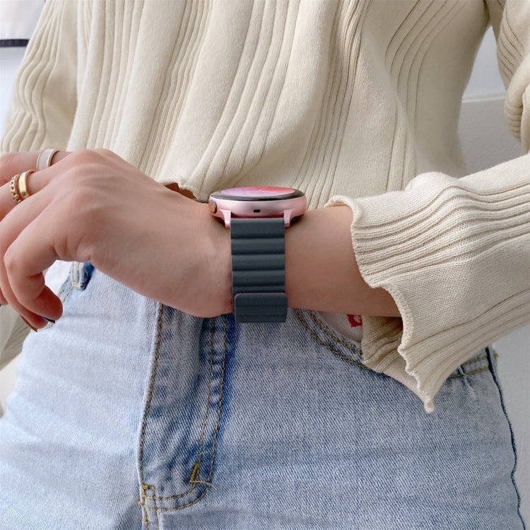 Universal Silicone Magnetic Replacement Strap Watchband