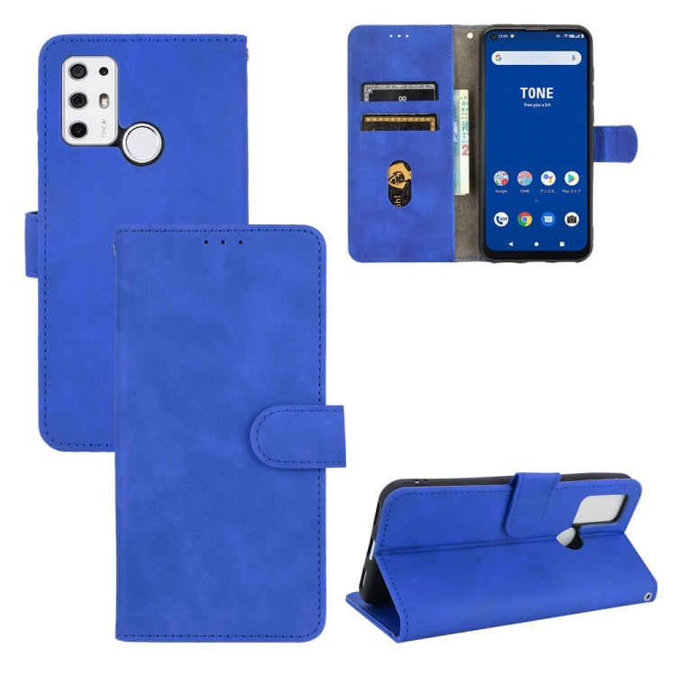 Solid Color Skin Feel Magnetic Buckle Horizontal Flip Calf Texture PU Leather Case with Holder & Card Slots & Wallet — view 21