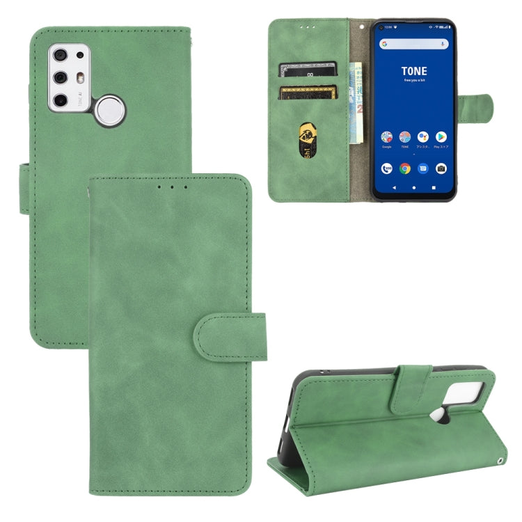 Solid Color Skin Feel Magnetic Buckle Horizontal Flip Calf Texture PU Leather Case with Holder & Card Slots & Wallet — view 22