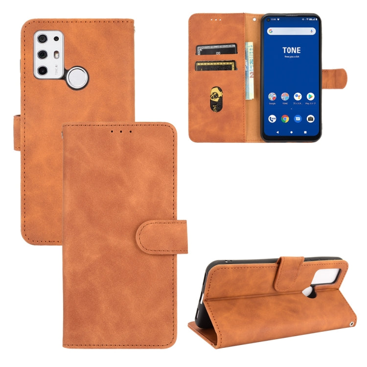 Solid Color Skin Feel Magnetic Buckle Horizontal Flip Calf Texture PU Leather Case with Holder & Card Slots & Wallet — view 24