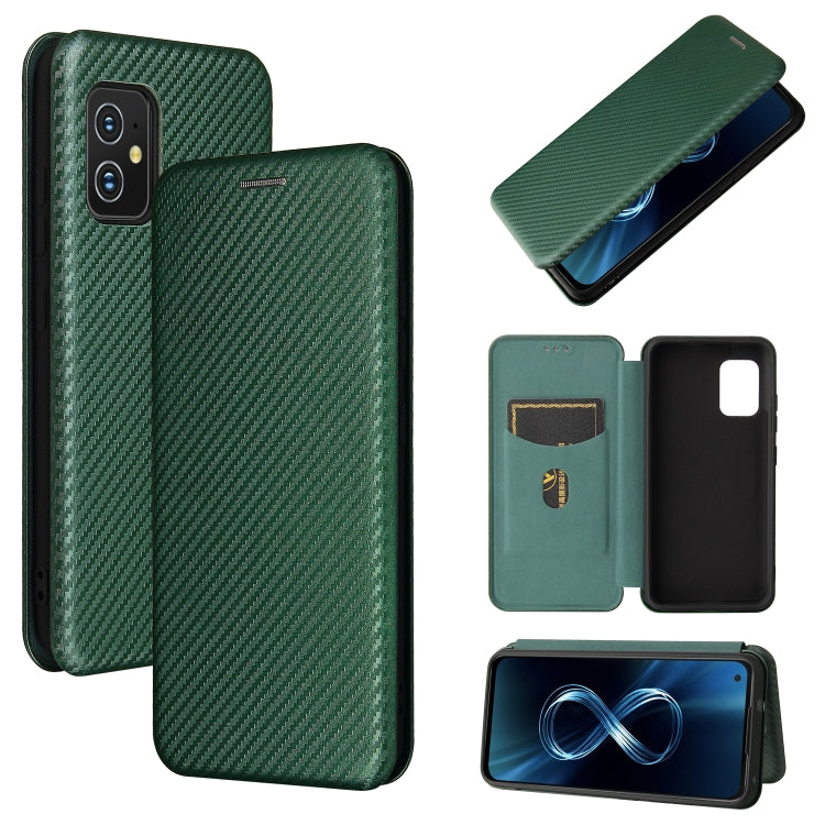 Carbon Fiber Texture Magnetic Horizontal Flip TPU + PC + PU Leather Case with Card Slot — view 13