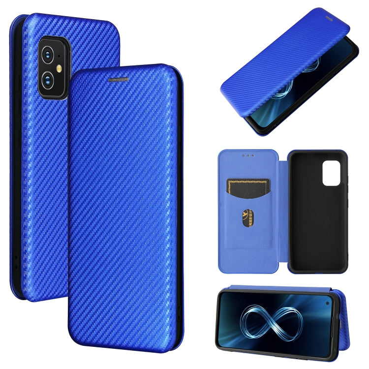 Carbon Fiber Texture Magnetic Horizontal Flip TPU + PC + PU Leather Case with Card Slot — view 14