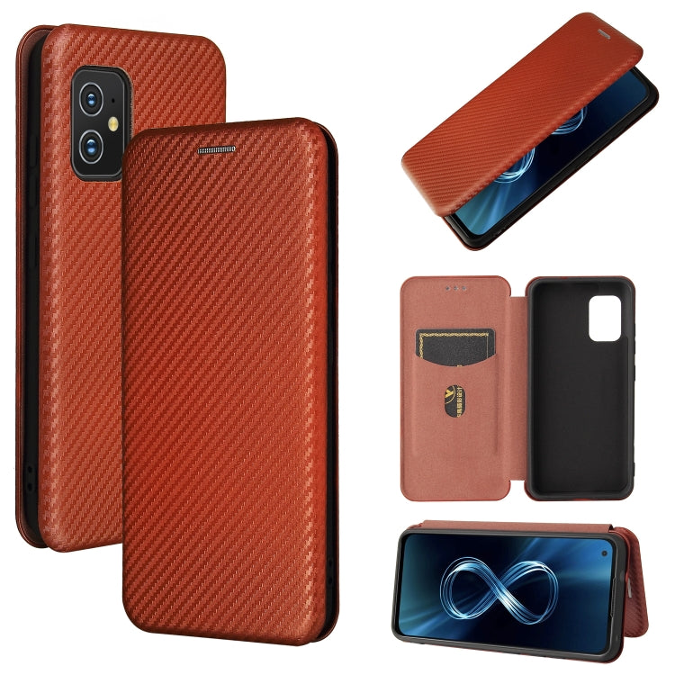 Carbon Fiber Texture Magnetic Horizontal Flip TPU + PC + PU Leather Case with Card Slot — view 15