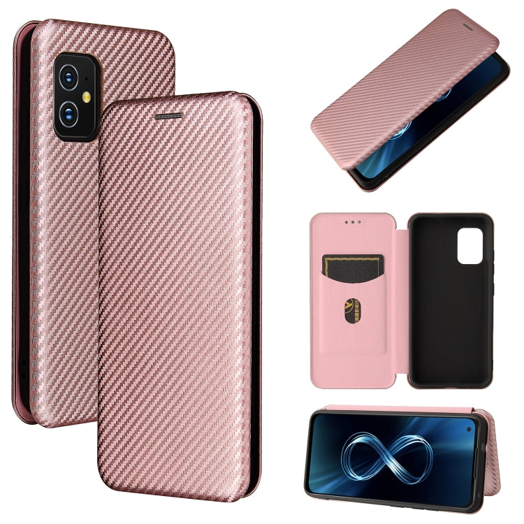 Carbon Fiber Texture Magnetic Horizontal Flip TPU + PC + PU Leather Case with Card Slot — view 16