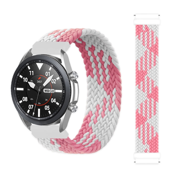 For Samsung Galaxy Watch 42mm Adjustable Nylon Braided Elasticity Replacement Strap Watchband