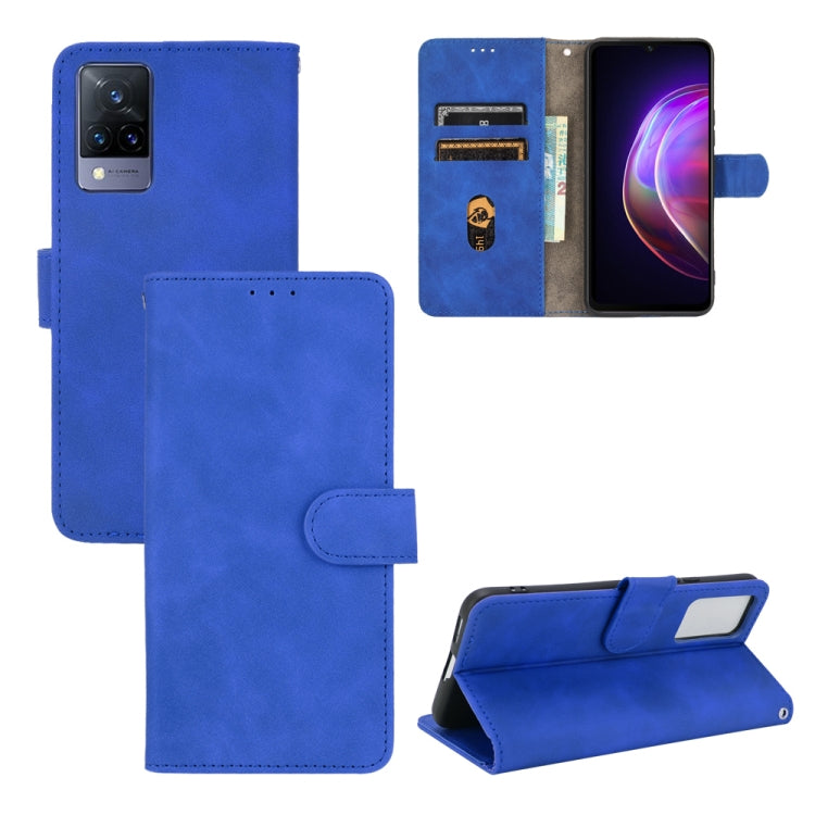 Solid Color Skin Feel Magnetic Buckle Horizontal Flip Calf Texture PU Leather Case with Holder & Card Slots & Wallet — view 11