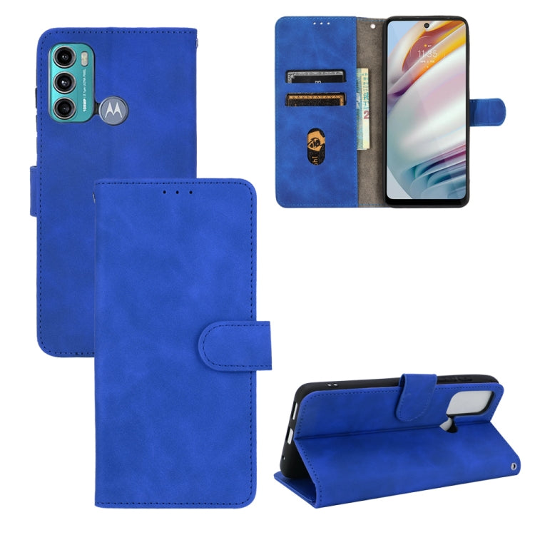 Solid Color Skin Feel Magnetic Buckle Horizontal Flip Calf Texture PU Leather Case with Holder & Card Slots & Wallet — view 21