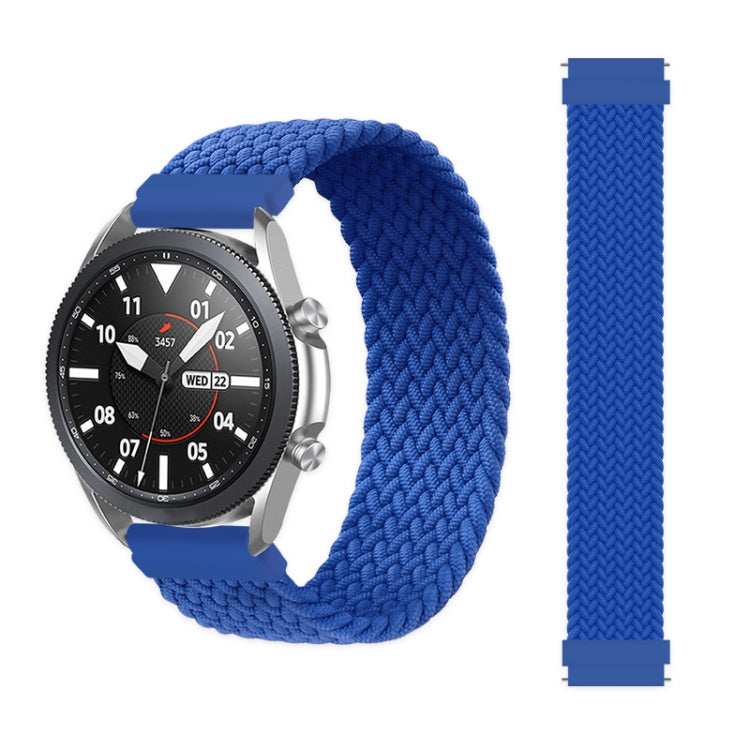 For Samsung Galaxy Watch Active / Active2 40mm / Active2 44mm Adjustable Nylon Braided Elasticity Replacement Strap Watchband