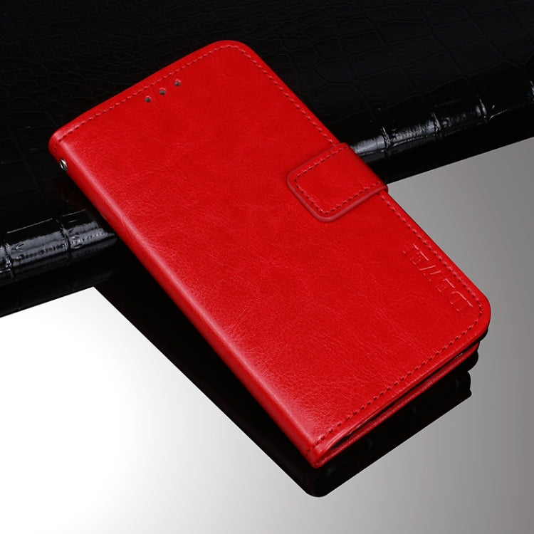 idewei Crazy Horse Texture Horizontal Flip Leather Case with Holder & Card Slots & Wallet