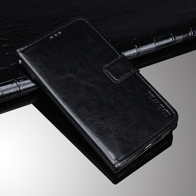 idewei Crazy Horse Texture Horizontal Flip Leather Case with Holder & Card Slots & Wallet