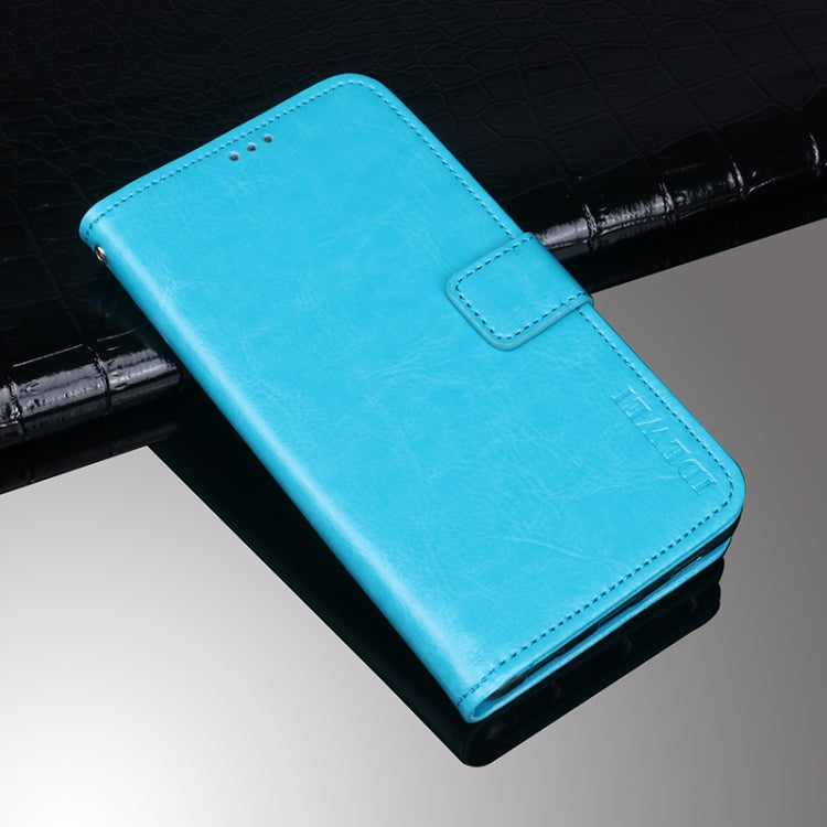 idewei Crazy Horse Texture Horizontal Flip Leather Case with Holder & Card Slots & Wallet