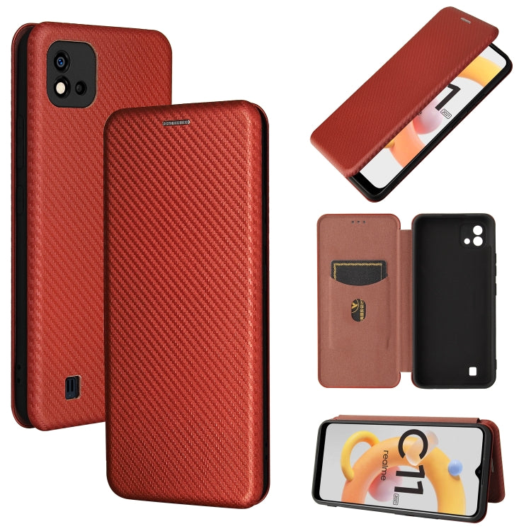Carbon Fiber Texture Magnetic Horizontal Flip TPU + PC + PU Leather Case with Card Slot — view 12