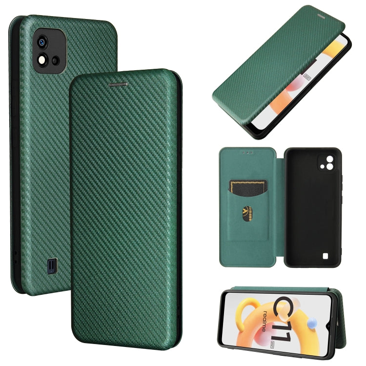 Carbon Fiber Texture Magnetic Horizontal Flip TPU + PC + PU Leather Case with Card Slot — view 13
