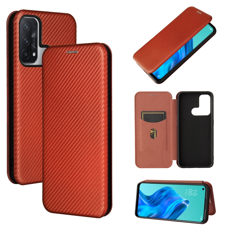 Carbon Fiber Texture Magnetic Horizontal Flip TPU + PC + PU Leather Case with Card Slot — view 17