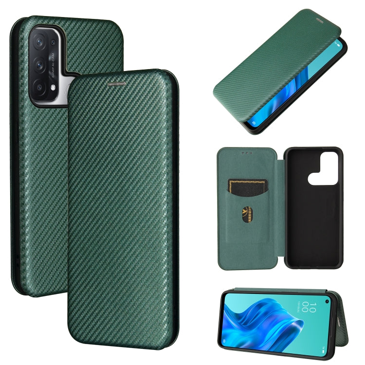 Carbon Fiber Texture Magnetic Horizontal Flip TPU + PC + PU Leather Case with Card Slot — view 18
