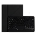 B011 Splittable Bluetooth Keyboard Leather Case with Triangle Holder & Pen Slot