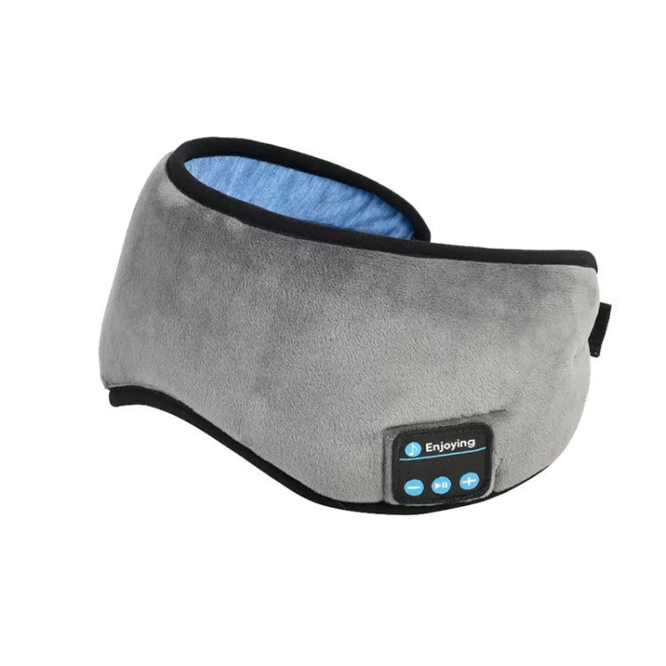 Bluetooth 5.0 Sleep Eye Masks Smart Wireless Music Eye Masks — Black