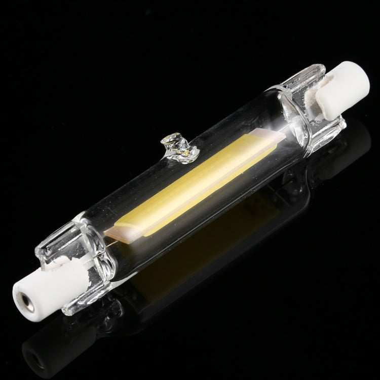 COB LED Bulb Glass Tube Replacement Halogen Lamp Spot Light — R7S 3W 350LM 78mm Warm Light